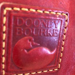 Doney and Bourke Great red leather satchel